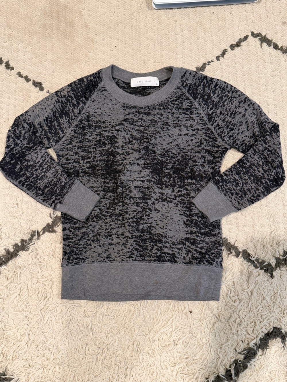 IRO Jeans Size S Women’s Cozy Crewneck Sweater - Gray